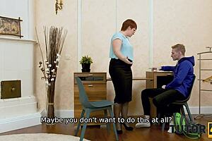 Pretty tutor forgets lesson to copulate with student provocatively