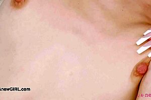 Red-haired model reveals her body during casting interview 😏.