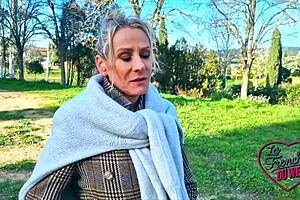 victoria belle, the french milf, always craving a big cock in her lingerie.