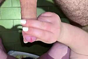 Stepmom’s handjob feels like true love, oh wow!