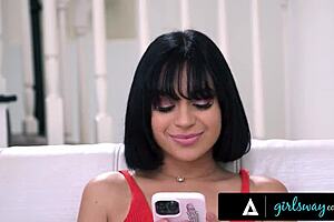 Mischievous Petite Aria Valencia Taught Hard Lesson