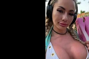 Her big tits look amazing free from clothes!