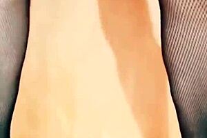 Pov fucks mature wife in stockings