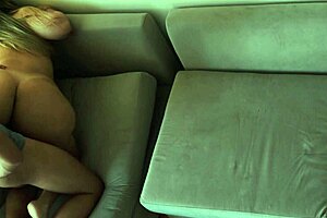 Lonely cheating wife next door gets slammed hard in homemade clip