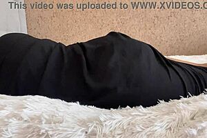 Young Arab Girl Poses Without Underwear in Intimate Setting