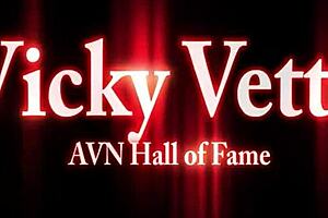 in this scene, blonde bbw pornstar vicky vette gets oiled up for intense cunilingus, anal, and squirting orgasms