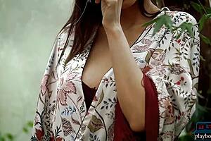 familymilf blonde milf stepmom and stepsons girlfriend evie christian in taboo threesome with jay rock pov, licking and sucking big cock 😍