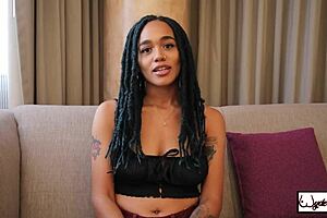 Agile King Noir Binds Partner In Lingerie With Dirty Talk