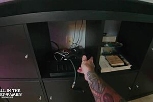 Blonde Wife Aimee Addison Takes Messy Cumshot On Feet