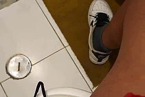 Mom of My Best Friend Catches Me with Her Thong and Sucks Me Off