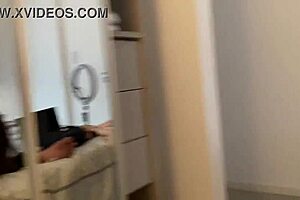 Stepdaughter Satisfies Stepdad with Handjob During Mom's Work Hours