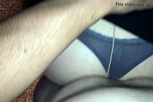 kathy moans as i fuck her latina ass in skirt