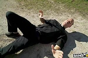 Blonde Alexis Andrews Teases Big Booty For Sean Lawless