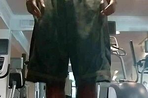 I, like, work out at the gym with my athletic roommate, feeling so fit