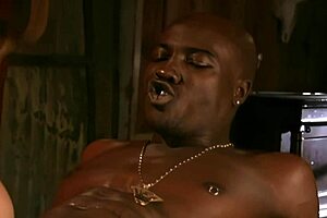 Cherie takes deepthroat and facial in fishnets!