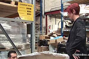 Ginger French Mature Business Lady Enjoys Anal at Two Locations