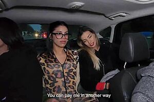 uber driver fucks three latinas in the ass, lucky ride payback