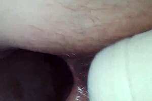 Wife takes anal while using her wand! 🔥