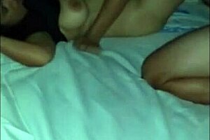 Karina Sucks Two Young Cocks