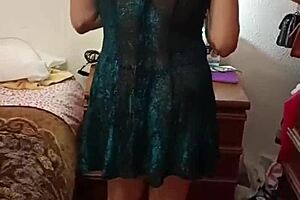 When my girlfriend leaves, I make my mother-in-law suck my dick and fuck her ass 😈