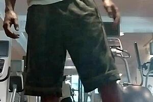 I, like, work out at the gym with my athletic roommate, feeling so fit