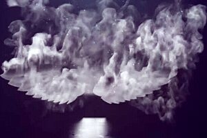 Angel Lima smokes before rubbing her pussy on lucky guy's face.