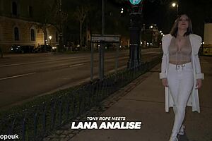 Tony Rope Meets Lana Analise for Barefoot Blowjob and Anal Fun