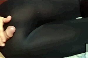 i fuck my friend in tight leggings at home