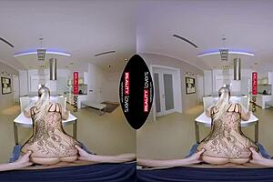 realitylovers - mommy's a fishnet slut in pov blowjob