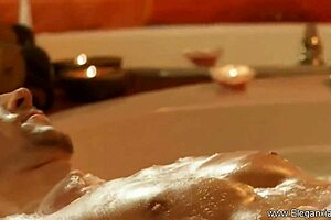 gorgeous milf gives sensual massage