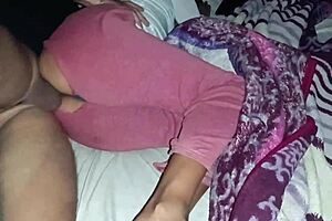 Padrastro Sneaks In at Midnight to TAKE ME FROM BEHIND!