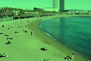 spectacular blonde european visits barcelona with our friend victor bloom for a casting session