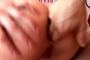 I take anal gape then swallow load