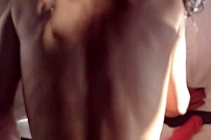 Is Spying On Brunette Bathing Leading To Crazy Anal Fuck?