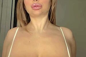 I love my mommy wife's huge natural tits.