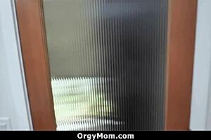 Horny milf makes sex deal with her stepson for big cock blowjob