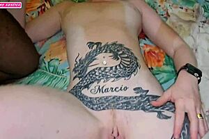 couple caught fucking under sheets, only in her ass