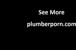 Hot Mature Babe Awaits Plumber for Steamy Action!