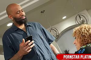 I-I love sexy Sara Jay's monster dildo domination, ahh.