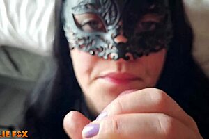 Millie Fox, Amateur Milf, Devours Thick Cum Glazed Muffin And Cum On Food