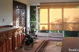 Pool Vicky Vette in Bisexual Lesbian Action with Pussy Licking and Muff Diving