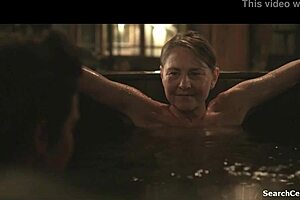 Gaby Hoffmann and Cherry Jones Bare All in Transparent!