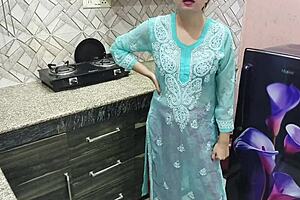 Desi Indian Big Boobs Stepmom Teaches Stepson How To Fuck