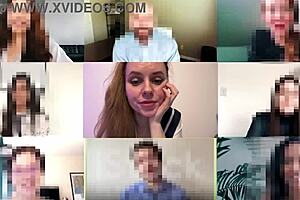 Tight pussy filled during zoom class session