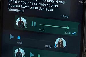 Gih Pimentinha shows big tits in candid solo video