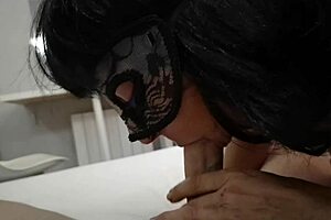 masked milf macarena goes wild homemade!