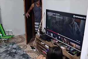 Latina Fitness Babe Exhibits Pussy For Monster Cock In Homemade Fuck