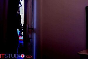 wow, naughty student spanked hard!