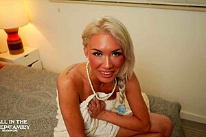 Step Mom Caught In Shower Sucks Junior's Hard Cock!