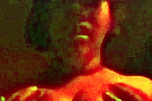 Latina milf bent over in doggystyle with big tits and ass